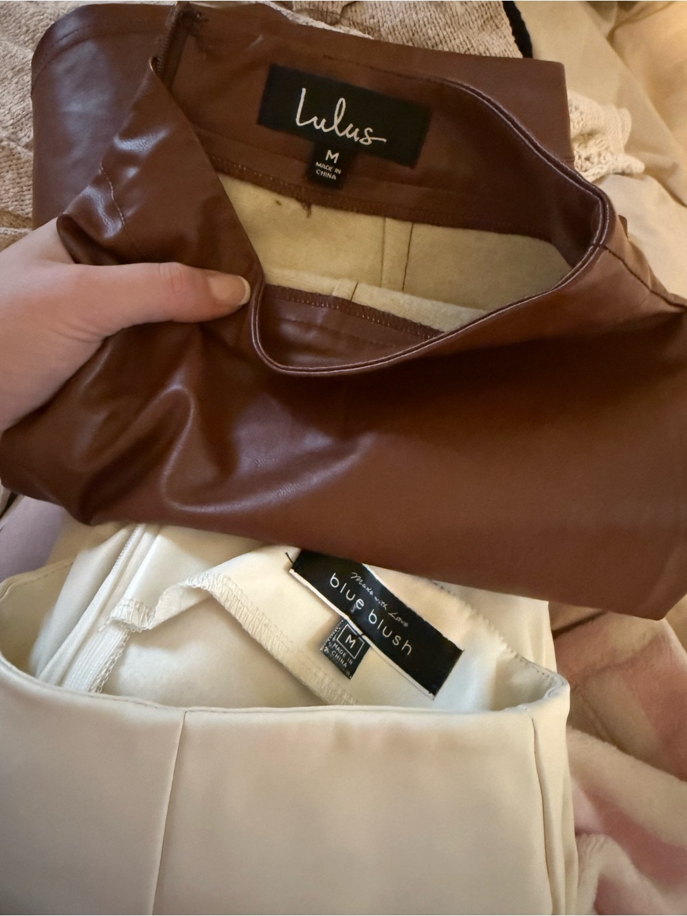Faux Leather Mini Skirts will sell separate for sale upon request!